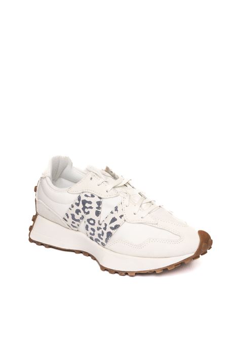 Sneaker 327 bianco/animalier NEW BALANCE | 327PJ DSUEDE-WHT/ANIM